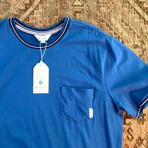 Original Ben Sherman Men's Ringer T shirt Crew Neck Collegiate Mod Fit NWT